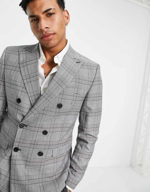 Modern Fit Woven Check Sport Jacket