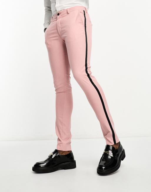 Pink skinny store jeans for guys