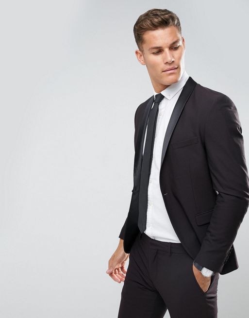 Selected Homme Skinny Tuxedo Suit Jacket With Satin Lapel | ASOS