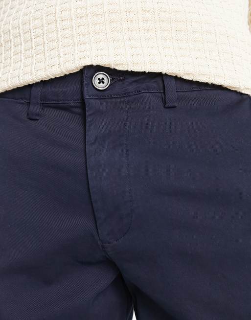 Selected Homme - Slim-fit chino in marineblauw, 4 van 4