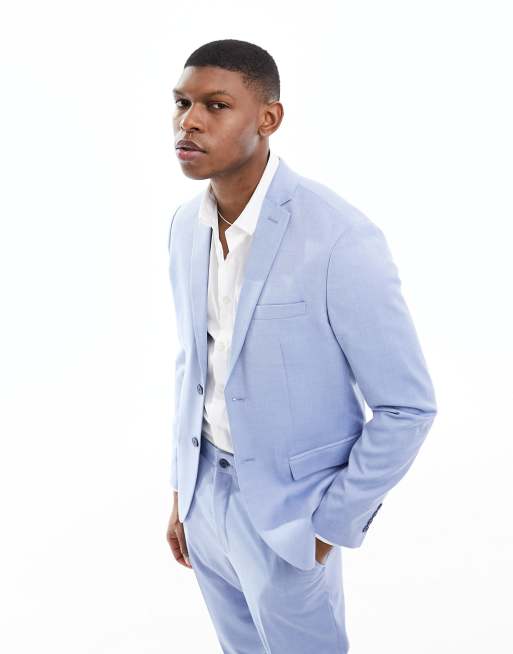 Selected Homme - Slim fit colbert in blauw