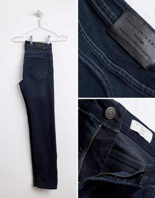 selected homme indigo jeans slim fit