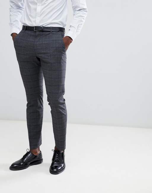 Selected Homme - Slim-fit pack met grijze ruiten, 2 van 2
