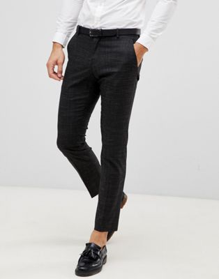 Selected Homme - Slim-fit pantalon met zwarte vlekken