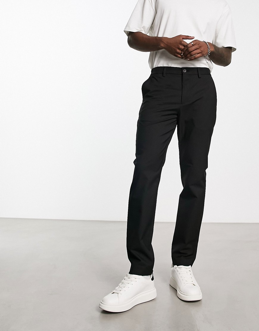 Selected Homme slim fit smart trouser in black