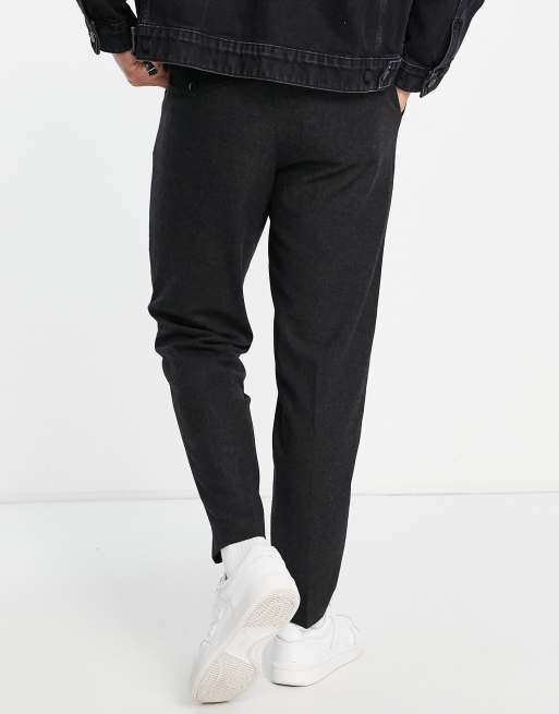 Selected Homme slim fit smart trouser in grey, 2 of 4