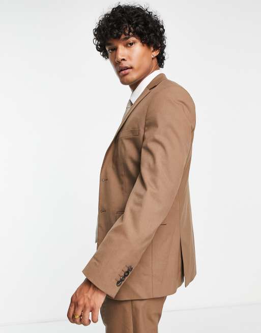 Selected homme camel store coat