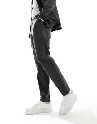Selected Homme Selected Homme slim fit suit trouser in grey check