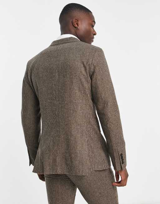 Slim fit wool on sale jacket