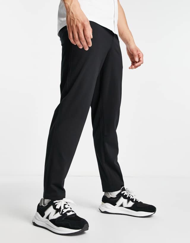 Selected Homme slim smart pants in black