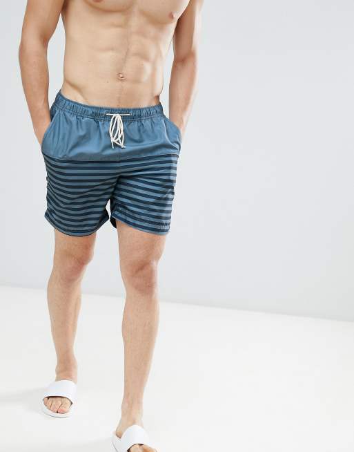 Selected Homme Stripe Swim Shorts