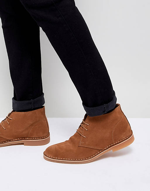 Selected Homme Suede Desert Boots | ASOS