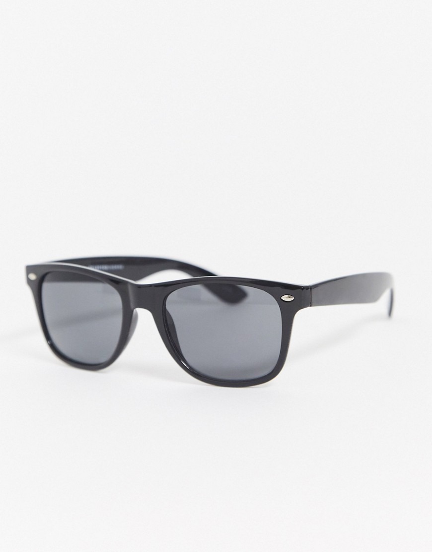 Selected Homme — Svarta fyrkantiga solglasögon