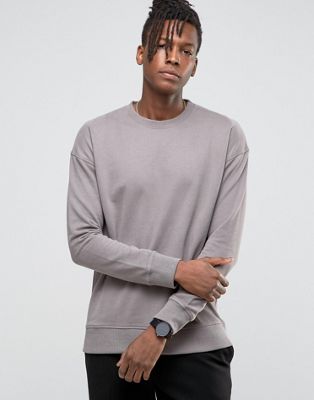 Selected Homme Sweatshirt With Dropped Shoulder | ASOS