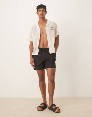 Selected Homme Swim Shorts In Black