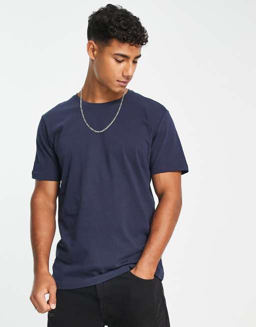 Selected Homme t-shirt in navy | ASOS