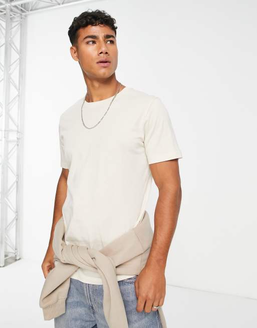 Blive skør Lydighed løst Selected Homme t-shirt in stone | ASOS