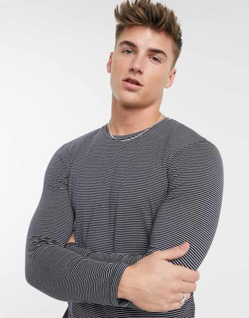 Asos t shirt manche longue online homme