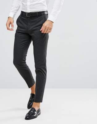 tapered suit trousers