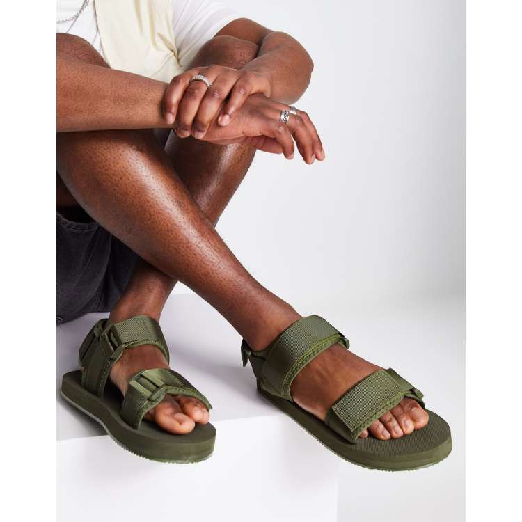 Khaki green hot sale sandals