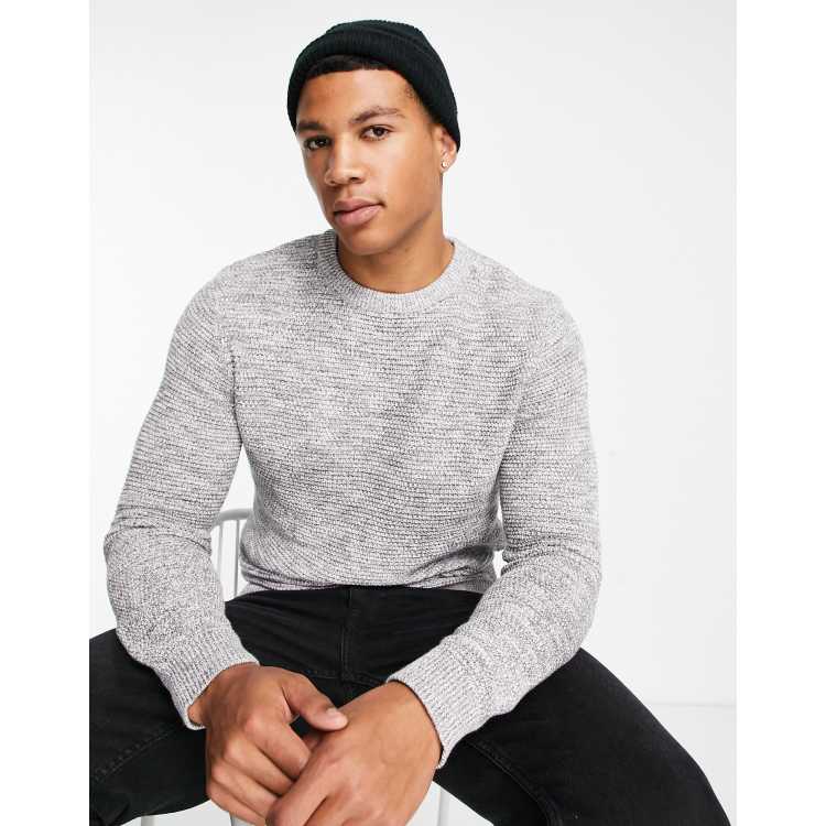 grey jumper plain