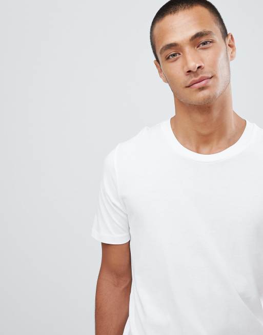 Homme 'The Tee' pima cotton in white | ASOS