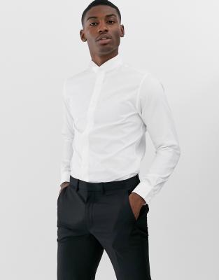 tuxedo shirt asos