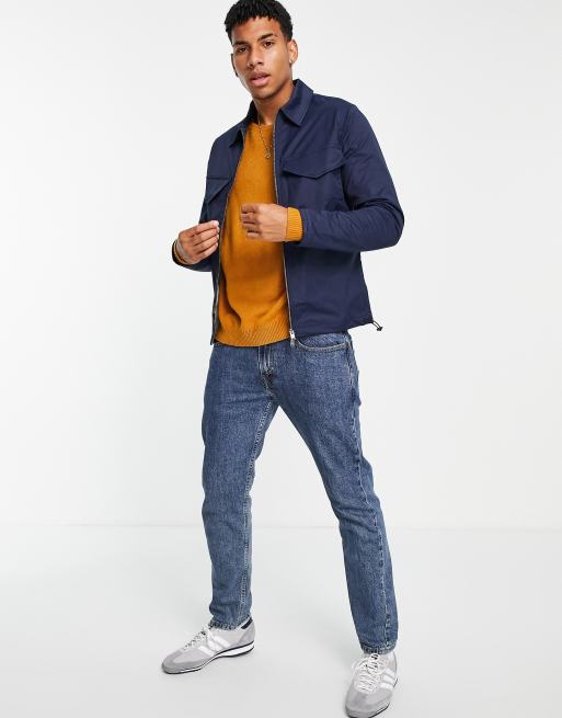 Selected homme  Veste chemise bleue pour homme