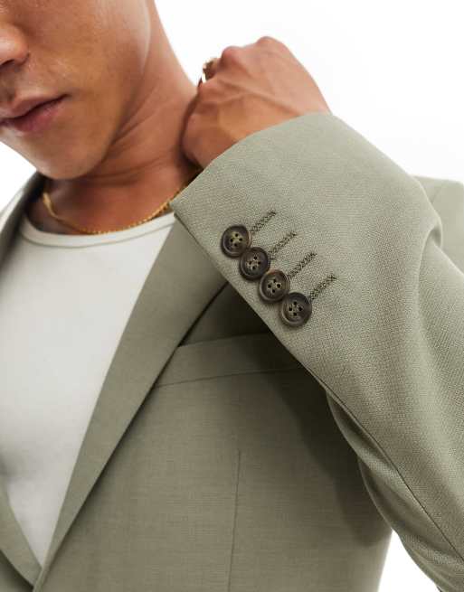 Veste costume verte hotsell