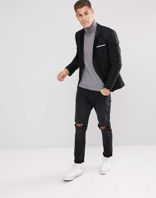 Veste costume best sale homme avec jean