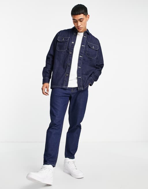 Ensemble jean best sale veste homme