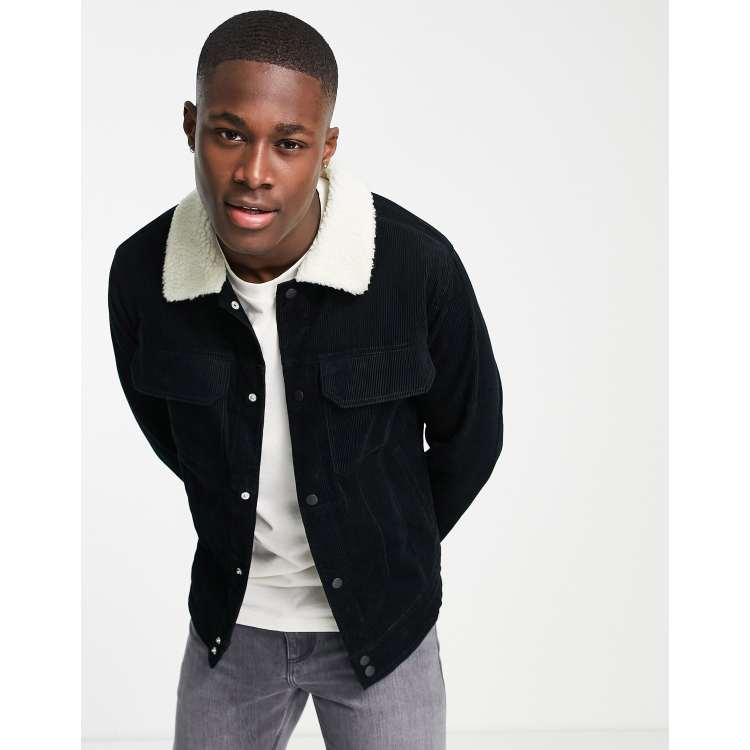 Veste imitation mouton online homme