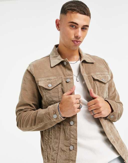 Veste homme best sale en velours cotelé