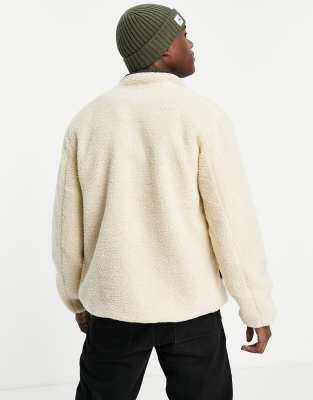 veste mouton beige homme