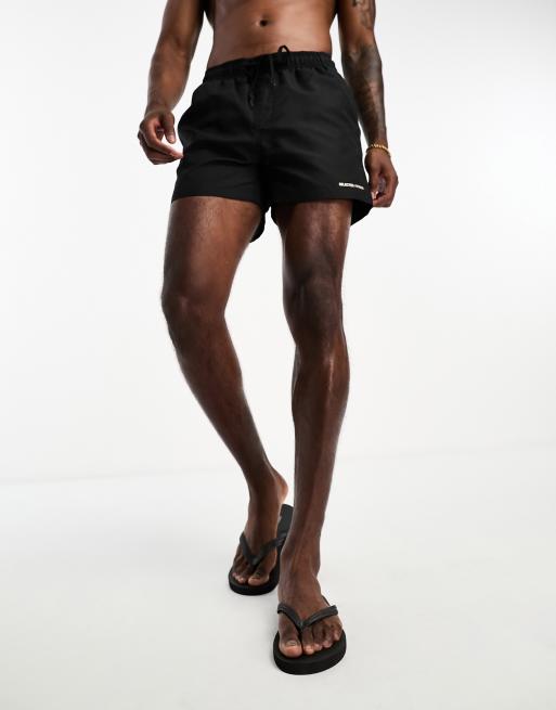Selected Homme - Zwemshort in zwart