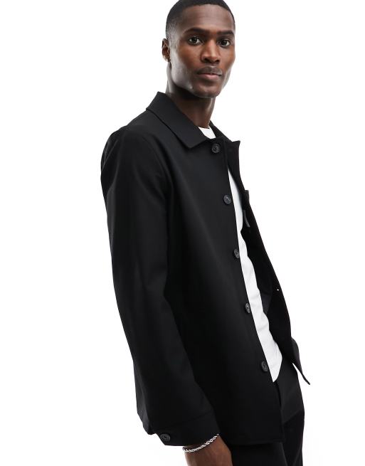新品Deuximeclasse グレージャケットDad Jaket Coat COTTON LINEN SULFIDED OZONE JACKET WITH 4POCKETS AND DOUBLE