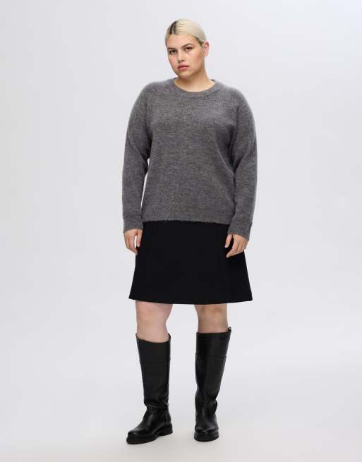 Selected jersey en gris jaspeado medio, 5 de 7