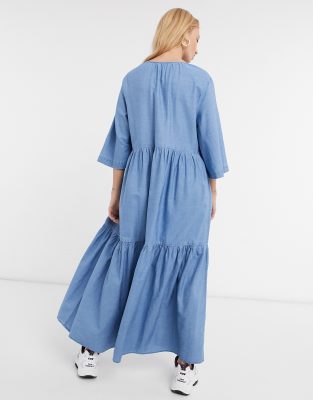 robe bleu clair