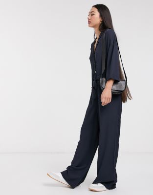3 quarter sleeve jumpsuit