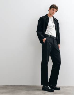 Selected Homme - Loose Liam Flex Hose - Trousers - Herren - Schwarzk - L - Bild 6