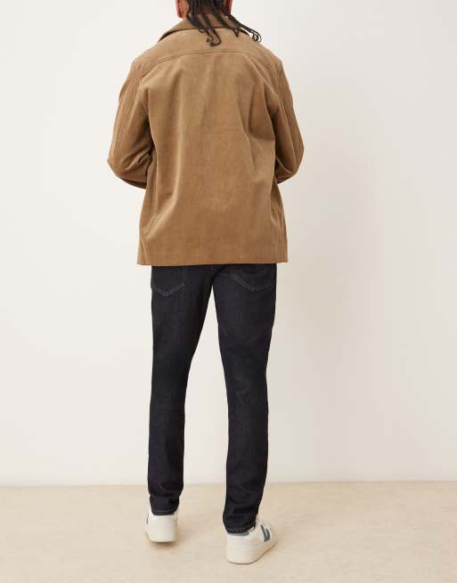 Selected Kori slim fit jeans in dark blue , 2 of 5
