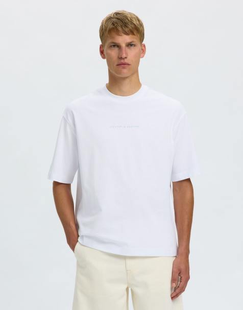 Selected - Kridhvid T-shirt - view 1