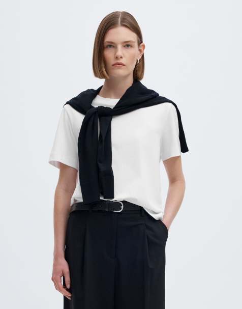 Selected - Kridhvid T-shirt - view 1