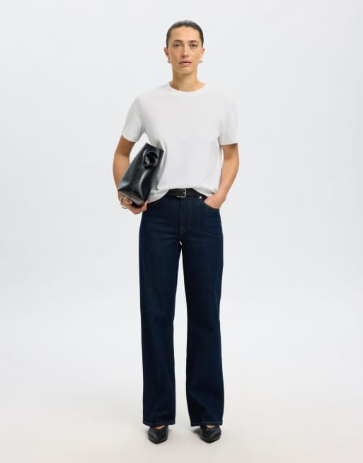 Selected – Kritvit t-shirt, 5 av 6
