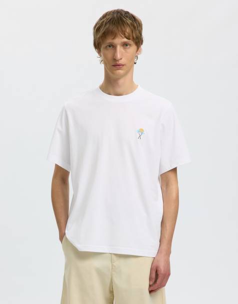Selected – Kritvit t-shirt - view 1