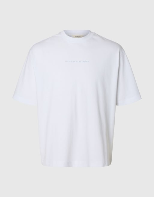 Selected – Kritvit t-shirt, 6 av 7