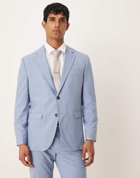 Selected - Liam - Blazer standard - Bleu clair - view 1