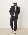 [Selected] Selected Liam regular fit pants in navy 46 Navy blazer