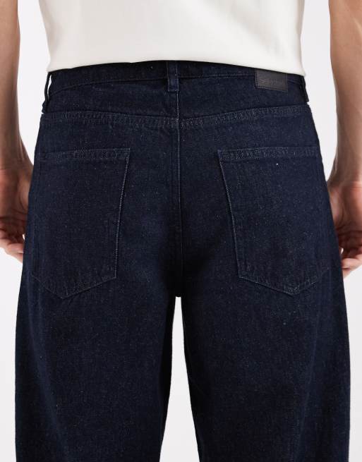 Selected – Loose-Fit-Jeans in Raw-Dunkelblau, 5 von 5