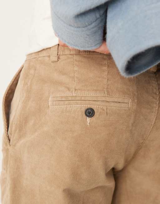 Selected - Miles - Pantalon droit en velours côtelé - Crème , 2 de 5